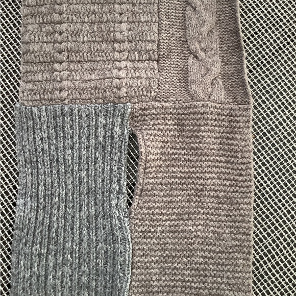 Textured Scarf in Grey, Taupes - Picture 6 of 6